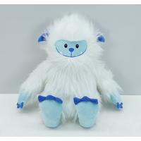 PLÜSCHFIGUR weiß/blau - Weißblau, Kunststoff (41/41/25cm)