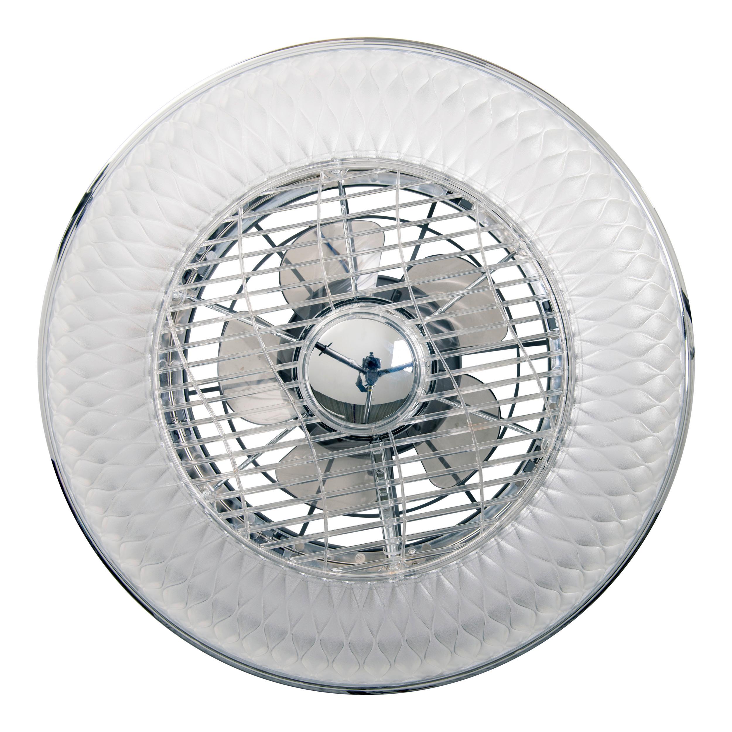 LED-Deckenleuchte Ø 55 cm dimmbar mit Fernbedienung - Weiß, Design, Kunststoff (55/20cm) - Näve