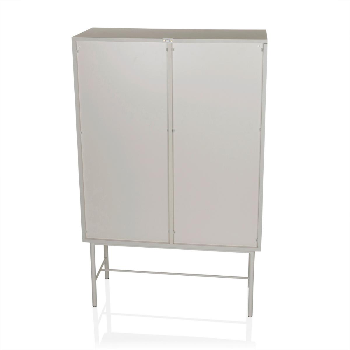 Regal Sio Grau B: 82 Cm - Grau, MODERN, Holzwerkstoff (82/35/130cm) - MID.YOU