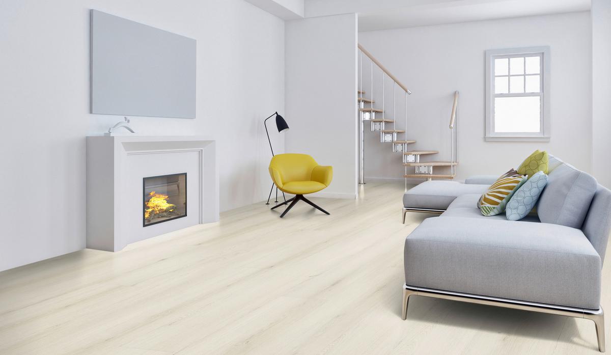Vinylboden Eichefarbe Landhausdiele - Eichefarben, Basics, Kunststoff (22,6/122/0,5cm)
