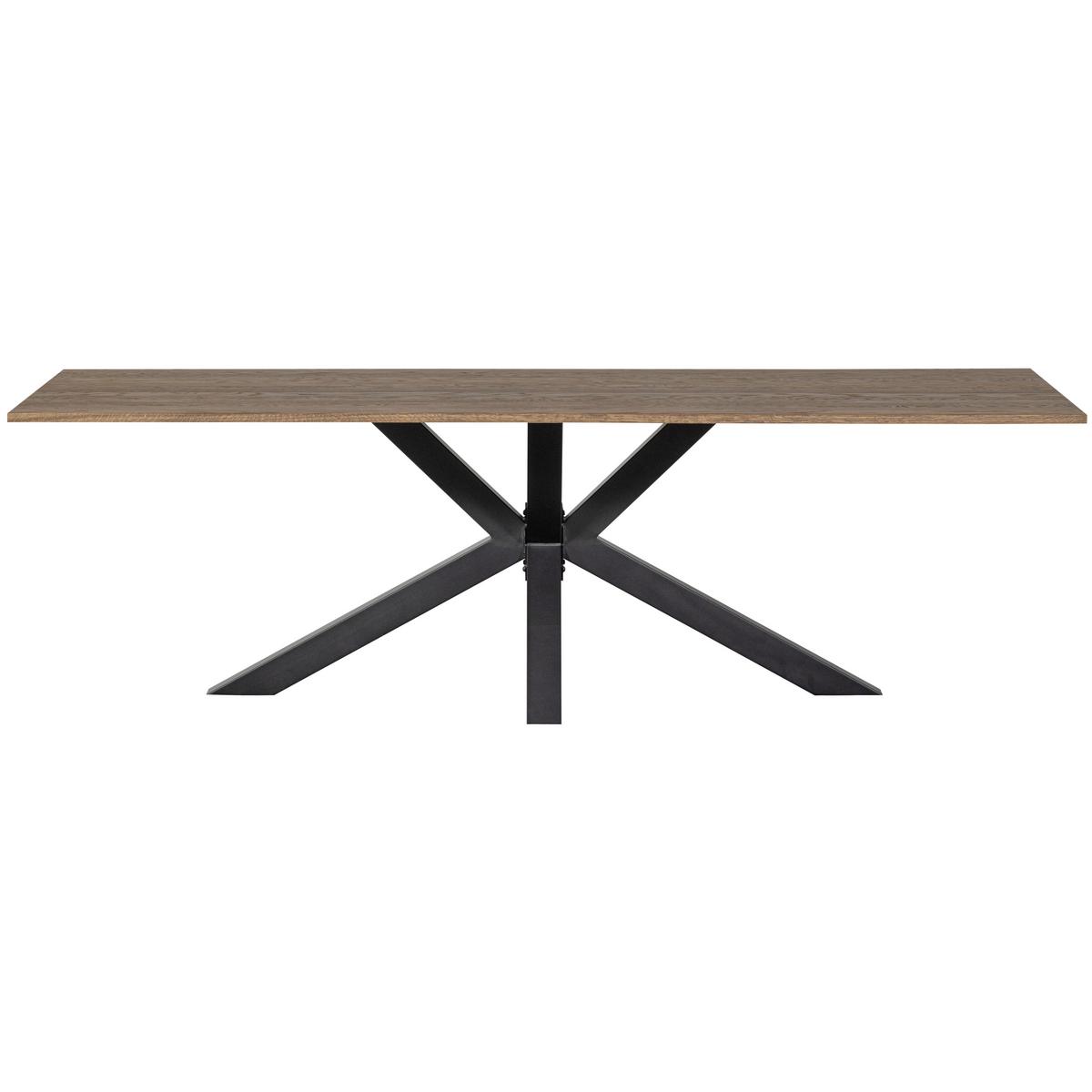 TISCHGESTELL Tablo Schwarz B: 159cm - Schwarz, MODERN, Metall (159/72/77cm) - Livetastic