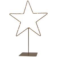 dekorační LED svítidlo STIRNI, V: 39cm - barvy zlata, Konvenční, kov (39cm) - Modern Living