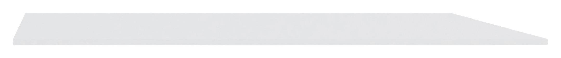 VRCHNÁ DOSKA UNIT-ELEMENTS - biela, Modern, kompozitné drevo (137/42/1,6cm) - Ondega