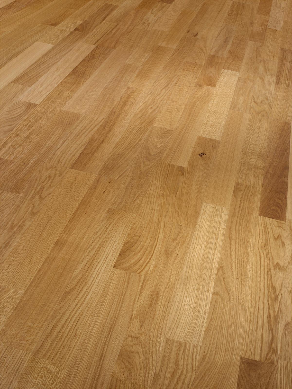 Parkettboden Eiche Matt Lackiert Schiffsboden Stärke 13mm - Braun, LIFESTYLE, Holz (220/18,5/1,3cm) - Parador