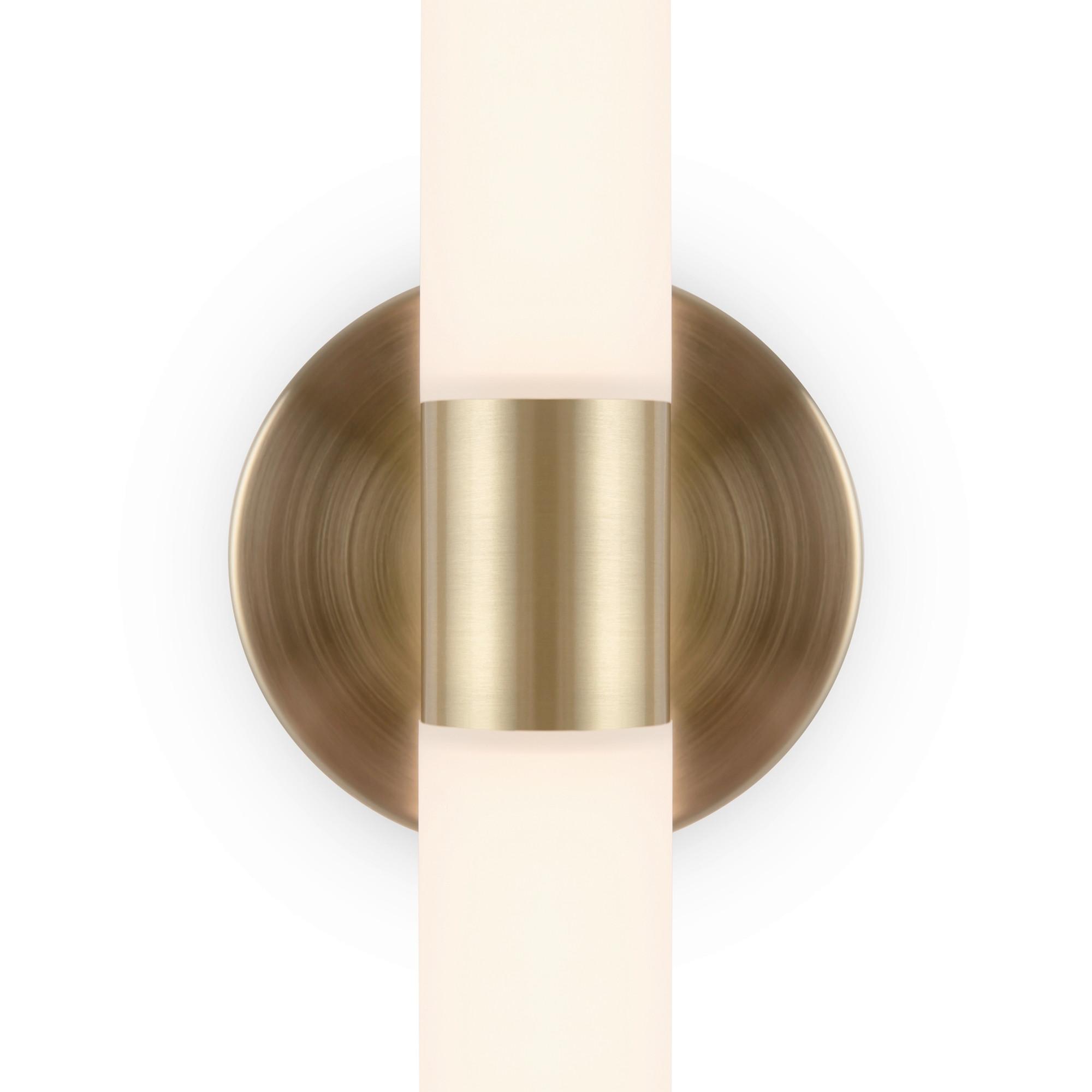 Wandleuchte Axis - Goldfarben, Trend, Kunststoff/Metall (3/35,6cm) - MAYTONI