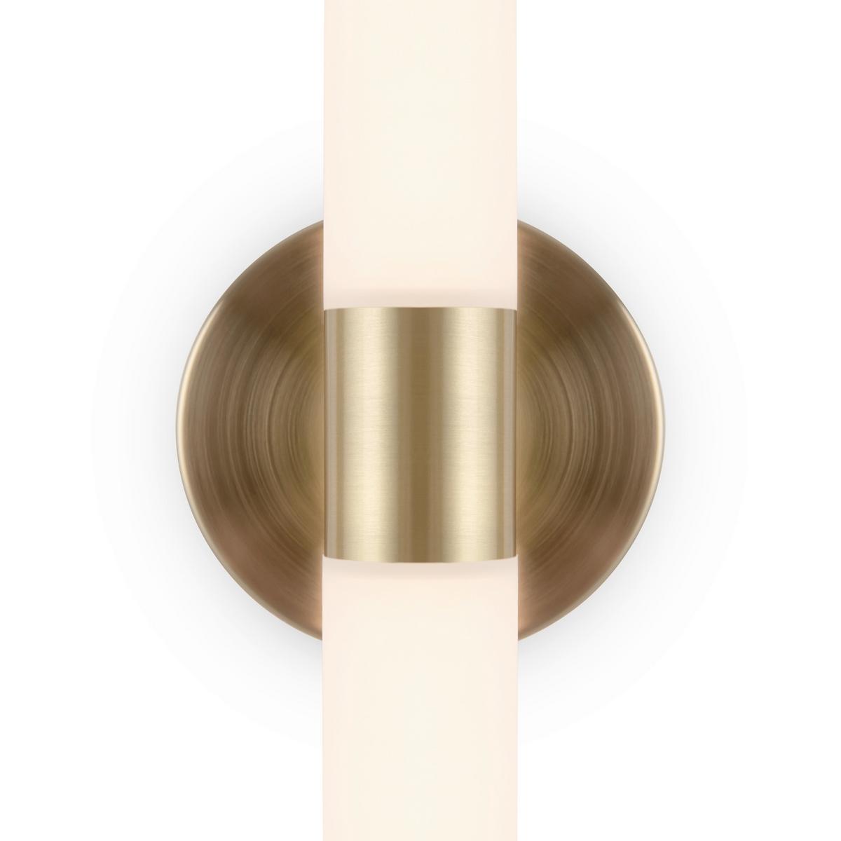 Wandleuchte Axis - Goldfarben, Trend, Kunststoff/Metall (3/35,6cm) - MAYTONI