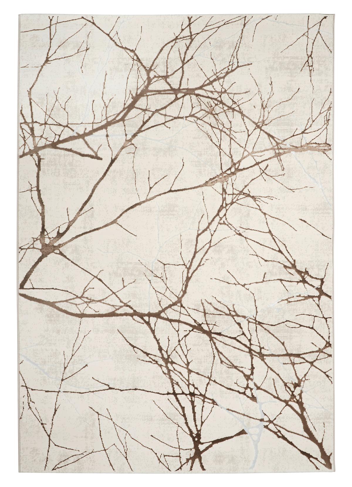 Webteppich Creme Belly 120x170 cm - Creme, ROMANTIK / LANDHAUS, Textil (120/170cm) - James Wood