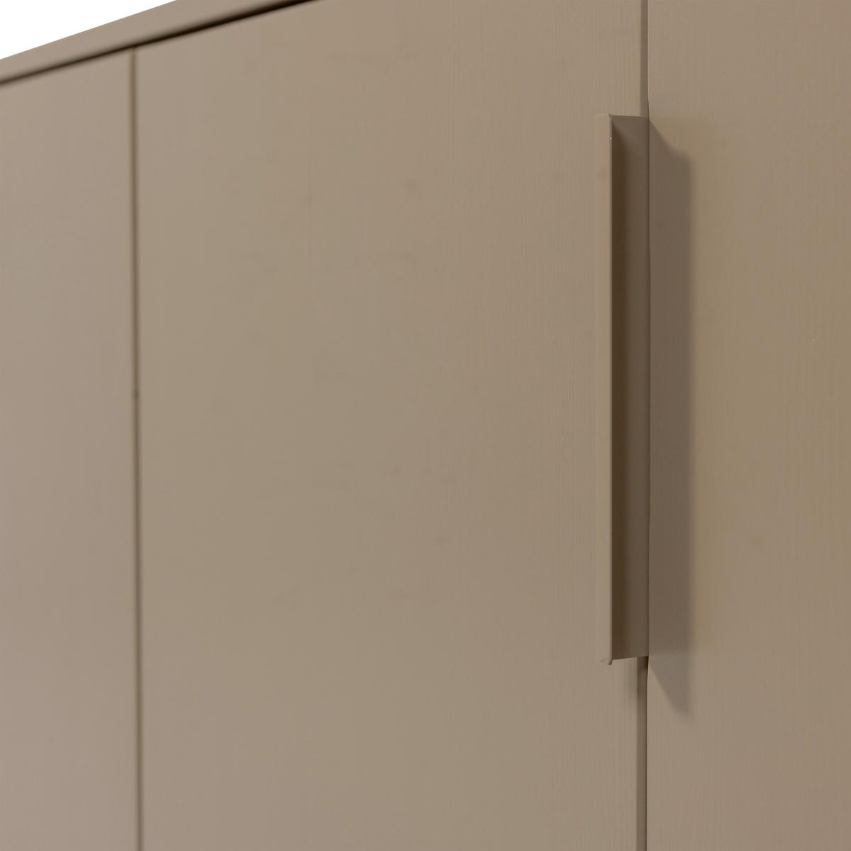 Sideboard Gunnar Schlammfarben B: 201 Cm - Schlammfarben/Schwarz, Design, Holz (201/85/44cm) - Livetastic