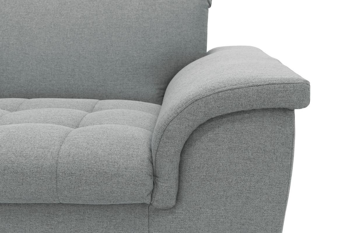 Polstersessel Franzi Grau - Chromfarben/Grau, KONVENTIONELL, Textil (120/81/105cm) - MID.YOU