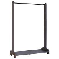 Garderobenständer Lempu Anthrazit B: 89 cm - Anthrazit, Design, Holzwerkstoff/Metall (89/128/35cm) - MID.YOU