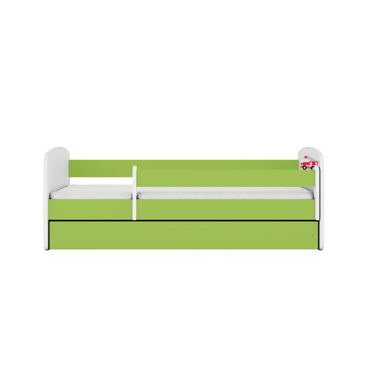 Kinder-/Juniorbett Babydreams Inkl. Matratze 80x160 - Birkefarben/Weiß, MODERN, Holz/Holzwerkstoff (80/160cm) - MID.YOU