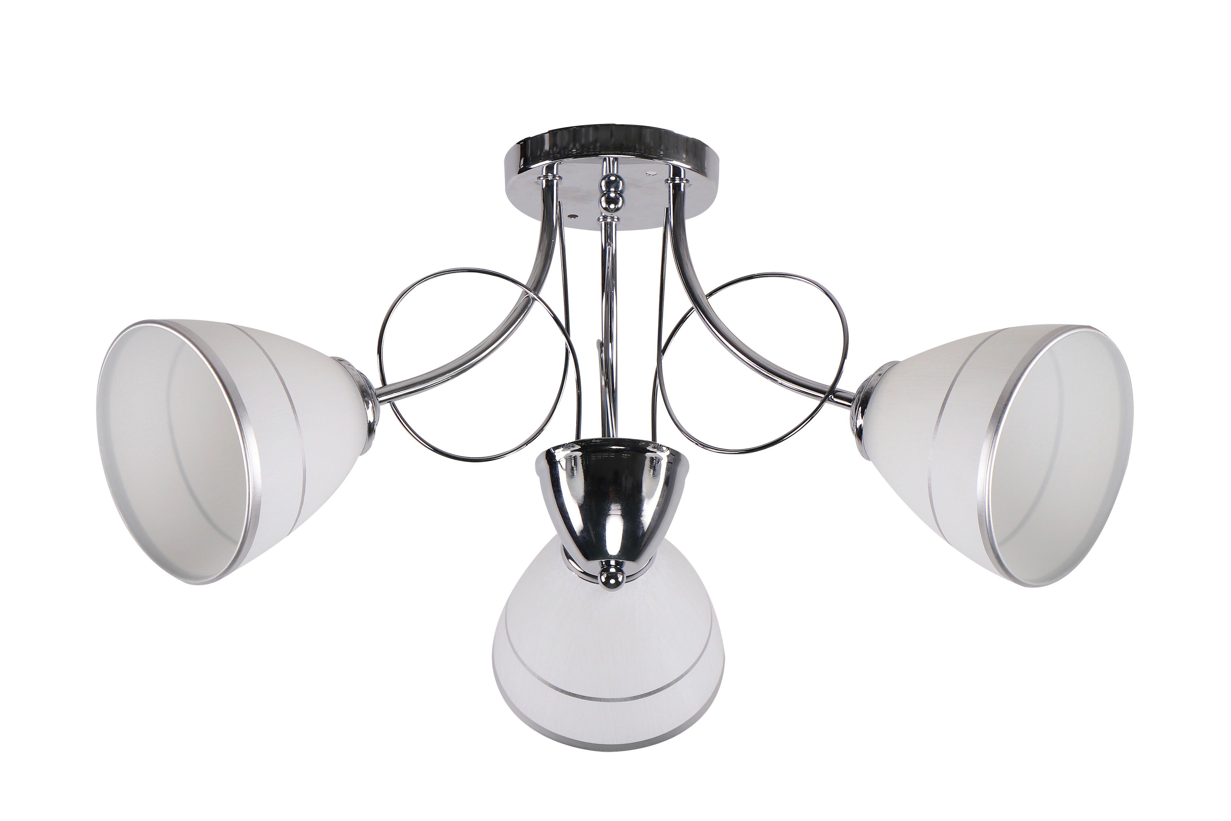 Deckenleuchte 33-77974 Elotte - Chromfarben, KONVENTIONELL, Metall (58/58cm)