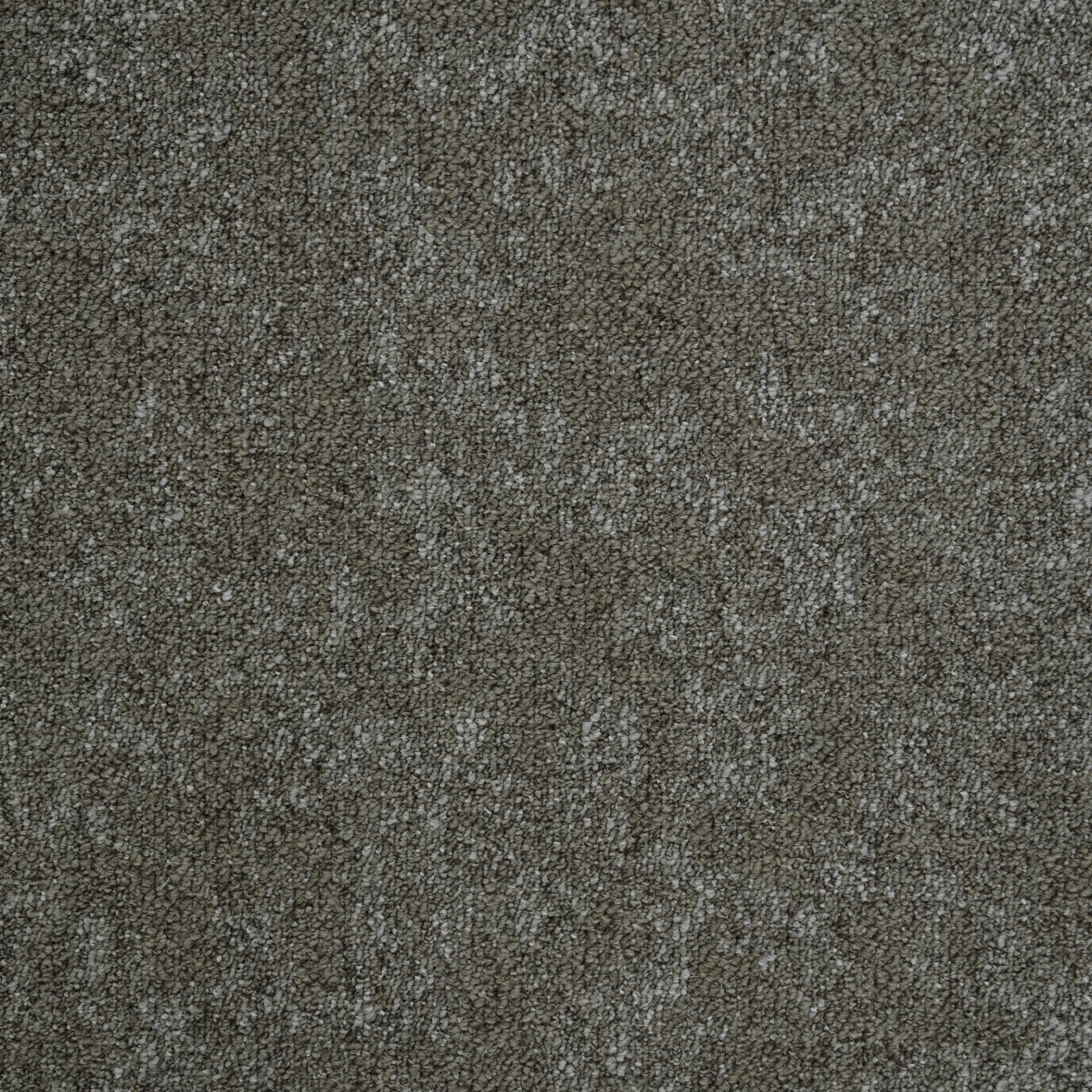 Teppichfliese Graubraun Marble 50x50 cm Florhöhe 3 mm - Graubraun, Basics, Textil (50/50cm)