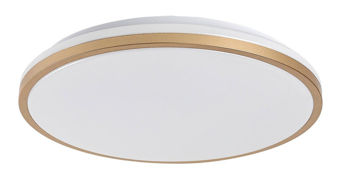 Led Mennyezeti Lámpa Slava - aranyszínű, Basics, műanyag (34cm) - Rabalux