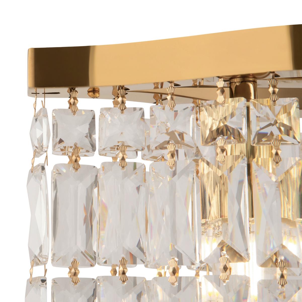 Pendelleuchte Dune - Goldfarben, Basics, Glas/Metall (93/18/12,3cm) - MAYTONI
