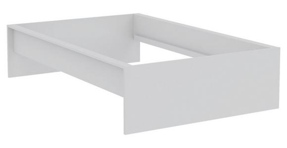 Unit Elements Bettrahmen 120x200 cm Weiß - Weiß, KONVENTIONELL, Holzwerkstoff (205/135/47cm) - Ondega
