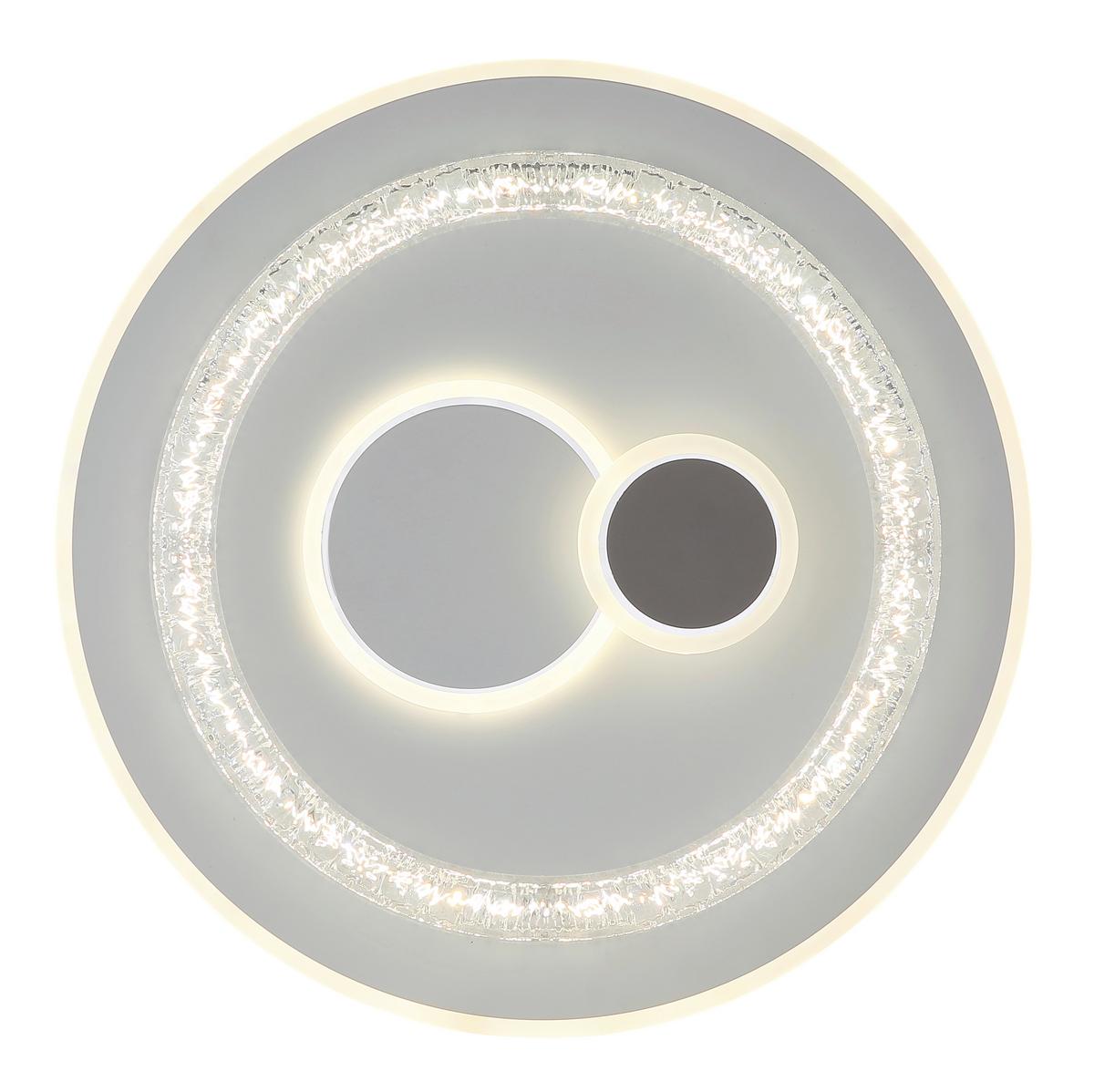 Led Mennyezeti Lámpa 41005  Kriswall - opál/fehér, Basics, műanyag/fém (49,5/6cm) - Globo