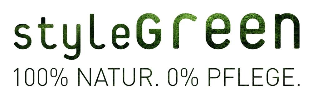 Moosbild Grün B: 140 cm - Weiß/Grün, Basics, Naturmaterialien/Holz (140/40/7cm)