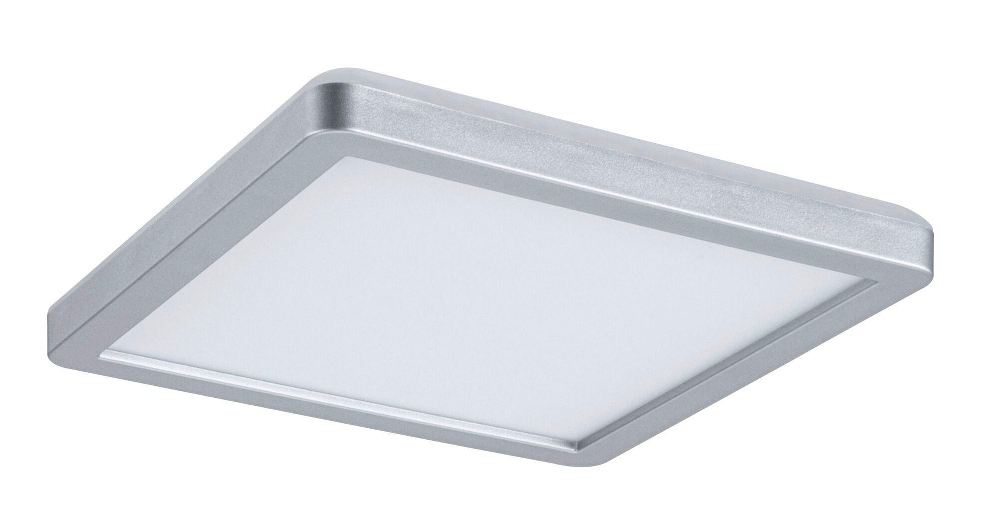 Led-paneel L: 19 Cm 71007 - Chromfarben, Basics, Kunststoff (19/19/2,8cm) - Paulmann