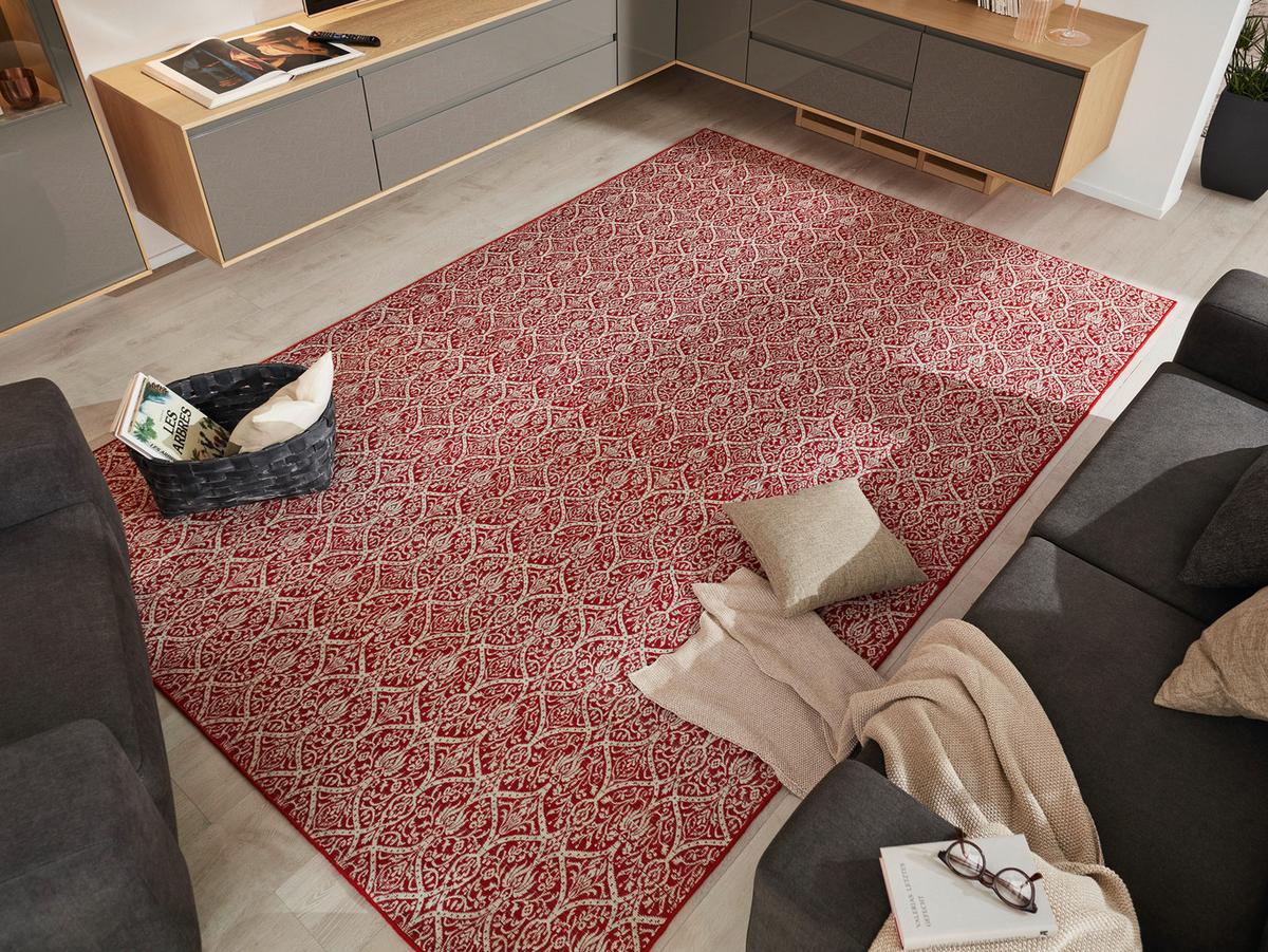 Orientteppich Malibu - Beige, KONVENTIONELL, Textil (70/140cm) - Musterring