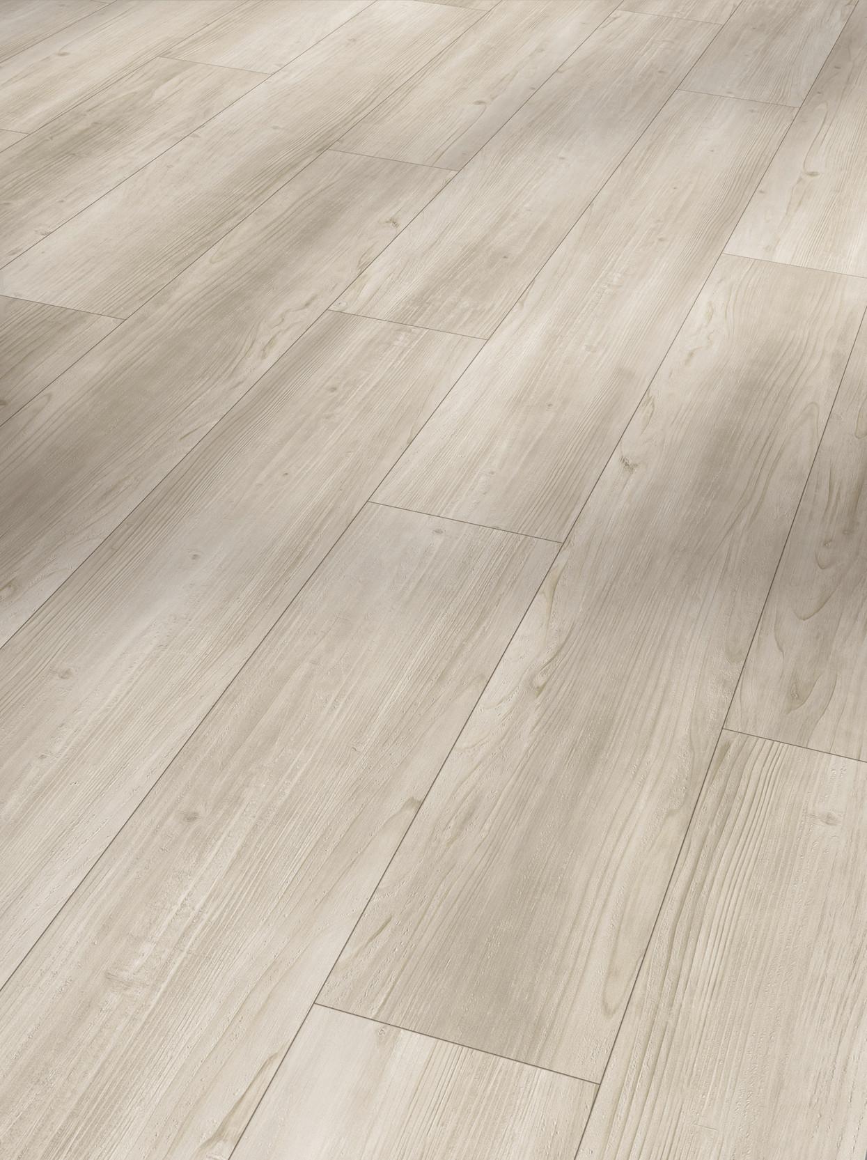 Designboden Pinienfarben /Hellgrau Landhausdiele Stärke 8mm - Hellgrau/Pinienfarben, Basics, Holz/Kunststoff (128,5/19,4/0,8cm) - Parador