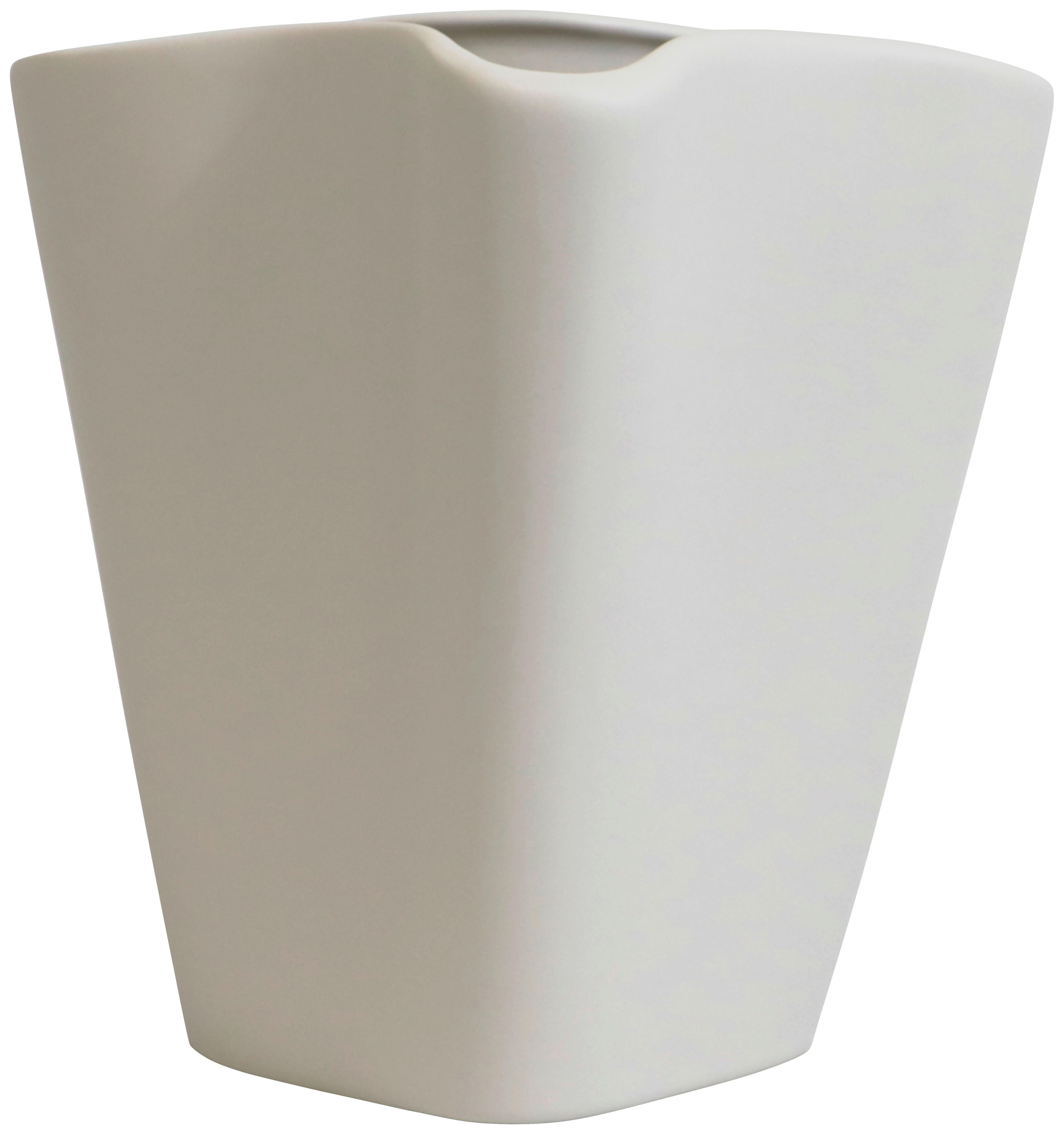 Váza V: 28cm - béžová, keramika (29,5/28/20,5cm) - Premium Living