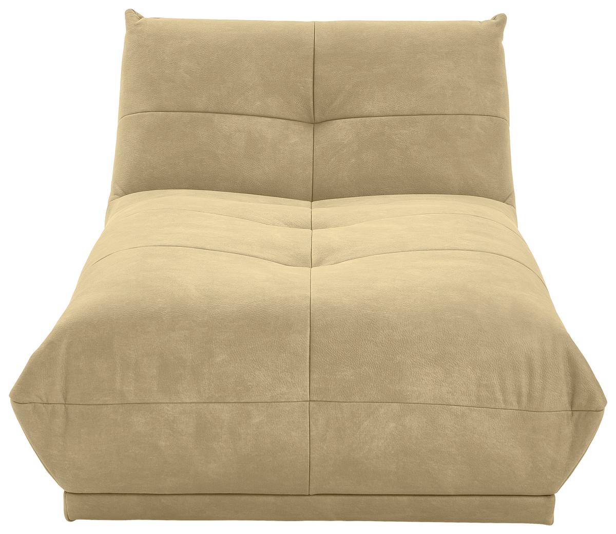 Modul Sofa Giselle Ottomane B: 105 Cm Beige - Beige, Trend, Textil (105/80/185cm) - Livetastic