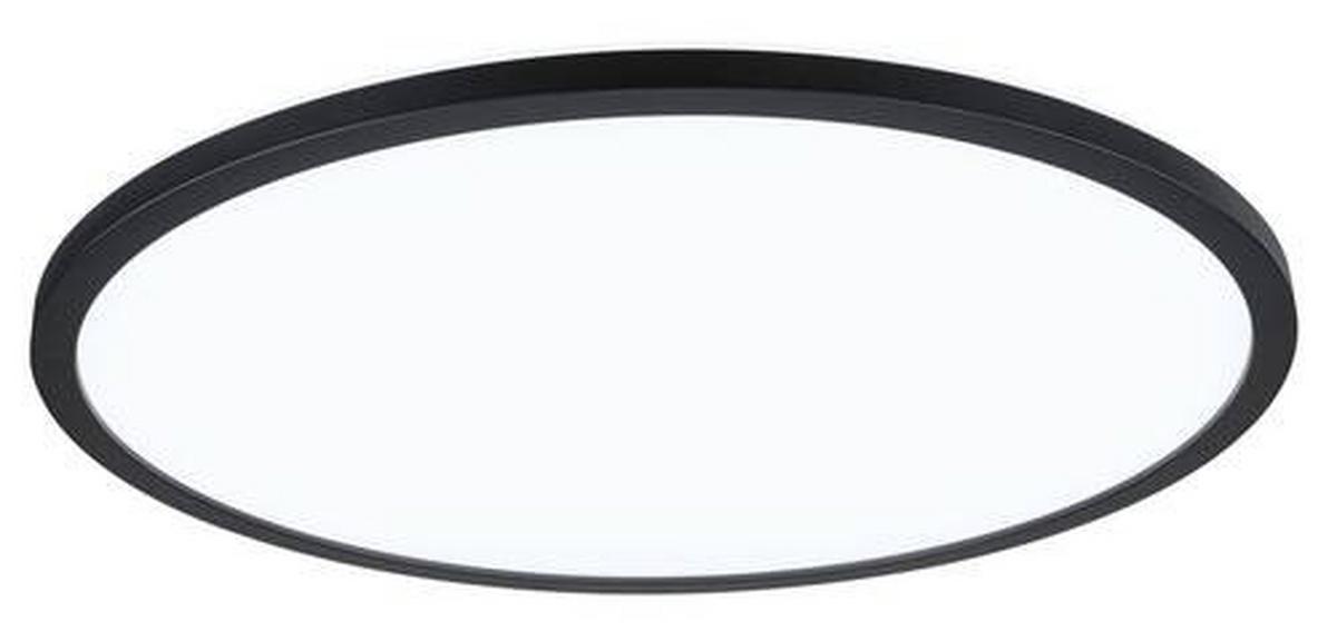 LED-Paneel Ø 42 cm dimmbar - Schwarz, Basics, Kunststoff (42/2,8cm) - Paulmann