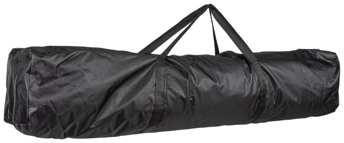 Hängematte mit Gestell Multicolor - Multicolor/Schwarz, Basics, Textil/Metall (270/120/115cm)