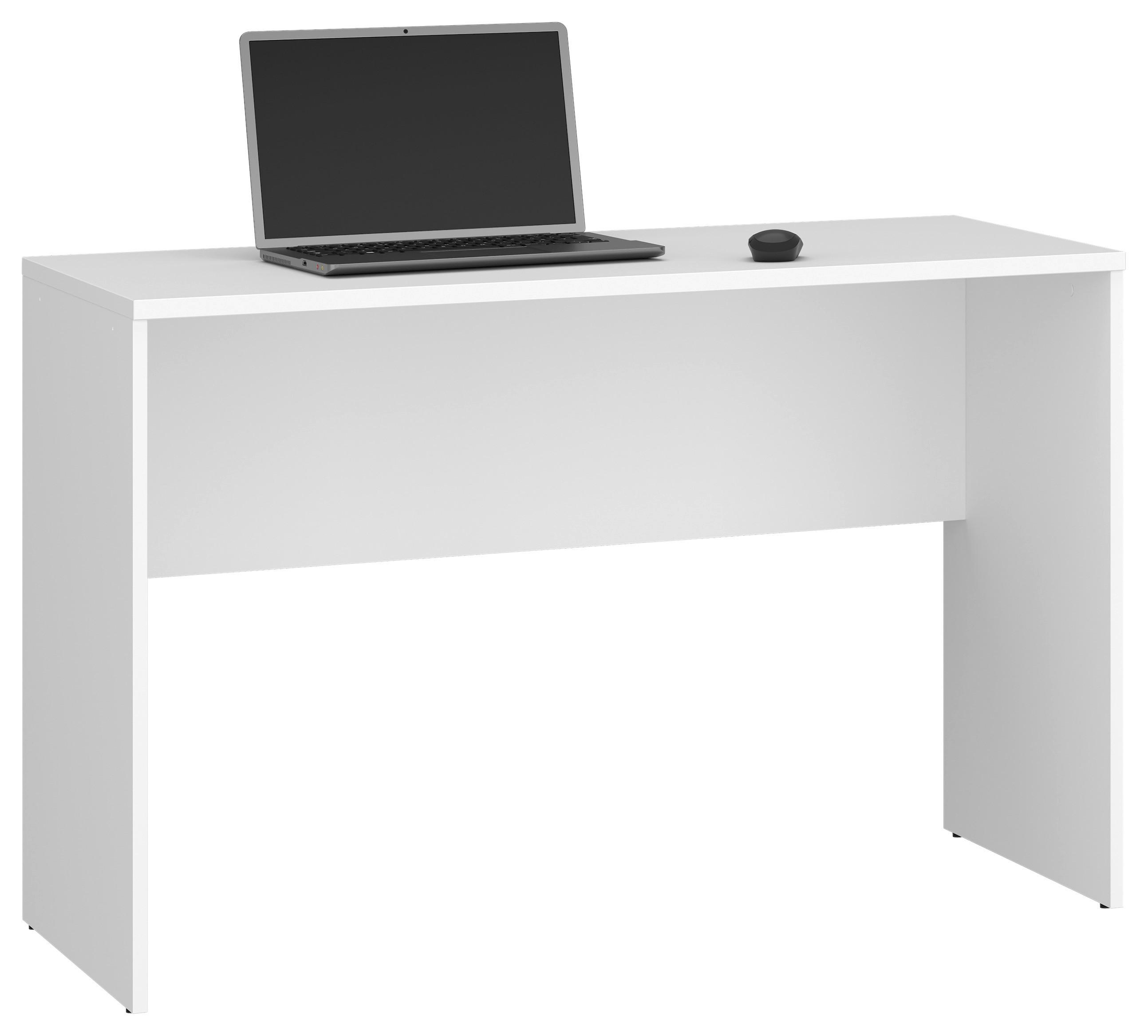 Schreibtisch 4-you New Weiß - Weiß, Trend, Holzwerkstoff (115/78,5/59cm)