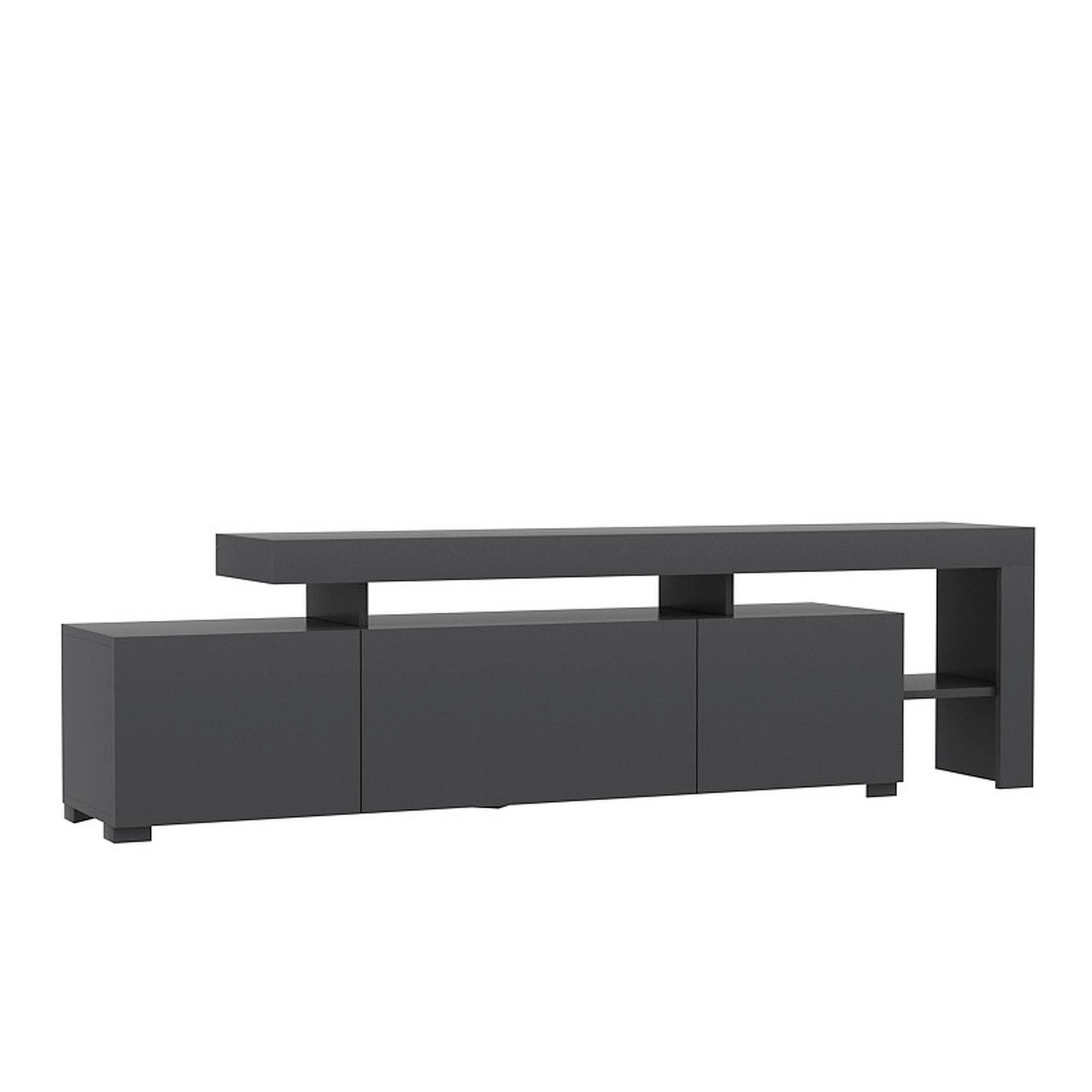 TV-ELEMENT Anthrazit B: 192cm - Anthrazit, MODERN, Holzwerkstoff (192/53/37cm)