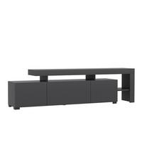 TV-ELEMENT Anthrazit B: 192cm - Anthrazit, MODERN, Holzwerkstoff (192/53/37cm)