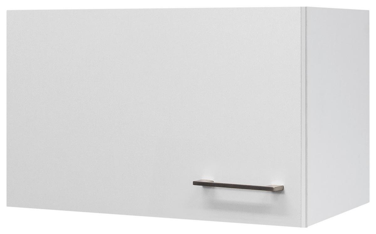 Kuchyňská horní skŕíňka NEO biela - bílá/barvy nerez oceli, Moderní, kov/kompozitní dřevo (60/32/32cm) - FlexWell