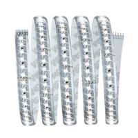 Led-streifen Max L: 1,50 M - Silberfarben, Design, Kunststoff (150/1,25/0,4cm) - Paulmann