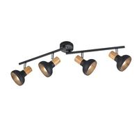 Strahler R81524032 Latika - Schwarz, Basics, Metall (71/18,5/13,5cm)