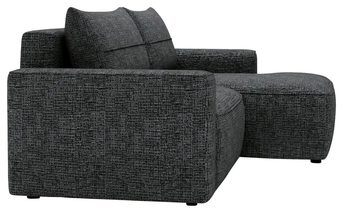 Lullo Anthrazit S: 233x144 Cm - Anthrazit/Schwarz, Design, Textil (233/144cm) - Livetastic