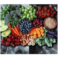 Schneidebrett Nena - Multicolor, Design, Glas (52/30/0,4cm) - James Wood