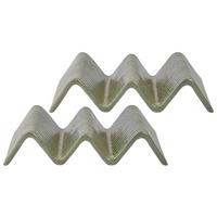 Servierschalenset Aus Keramik Street, 22x10,5 cm, 2--Teilig. - Grün, Basics, Keramik (22/10,5cm) - Creatable
