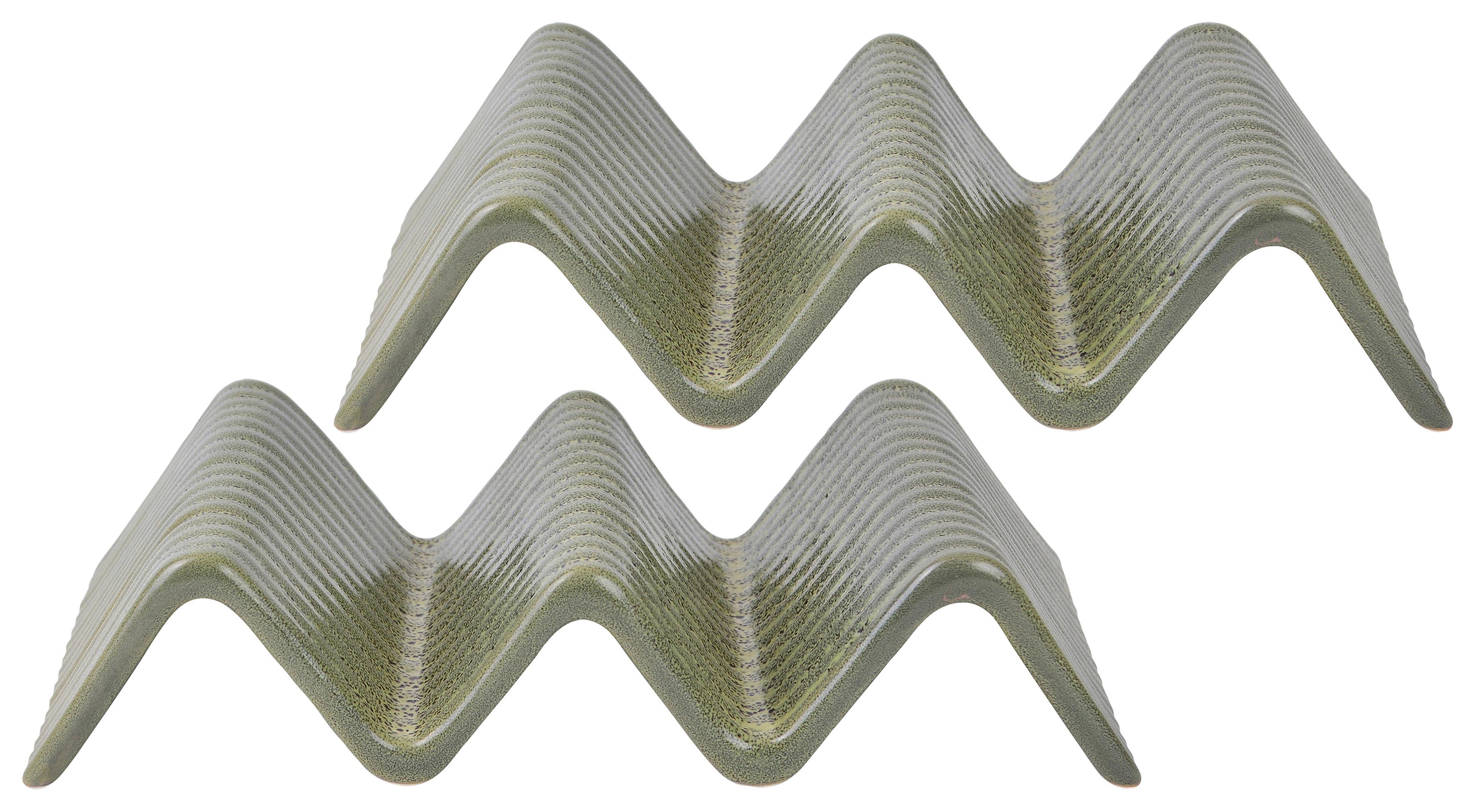 Servierschalenset Aus Keramik Street, 22x10,5 cm, 2--Teilig.