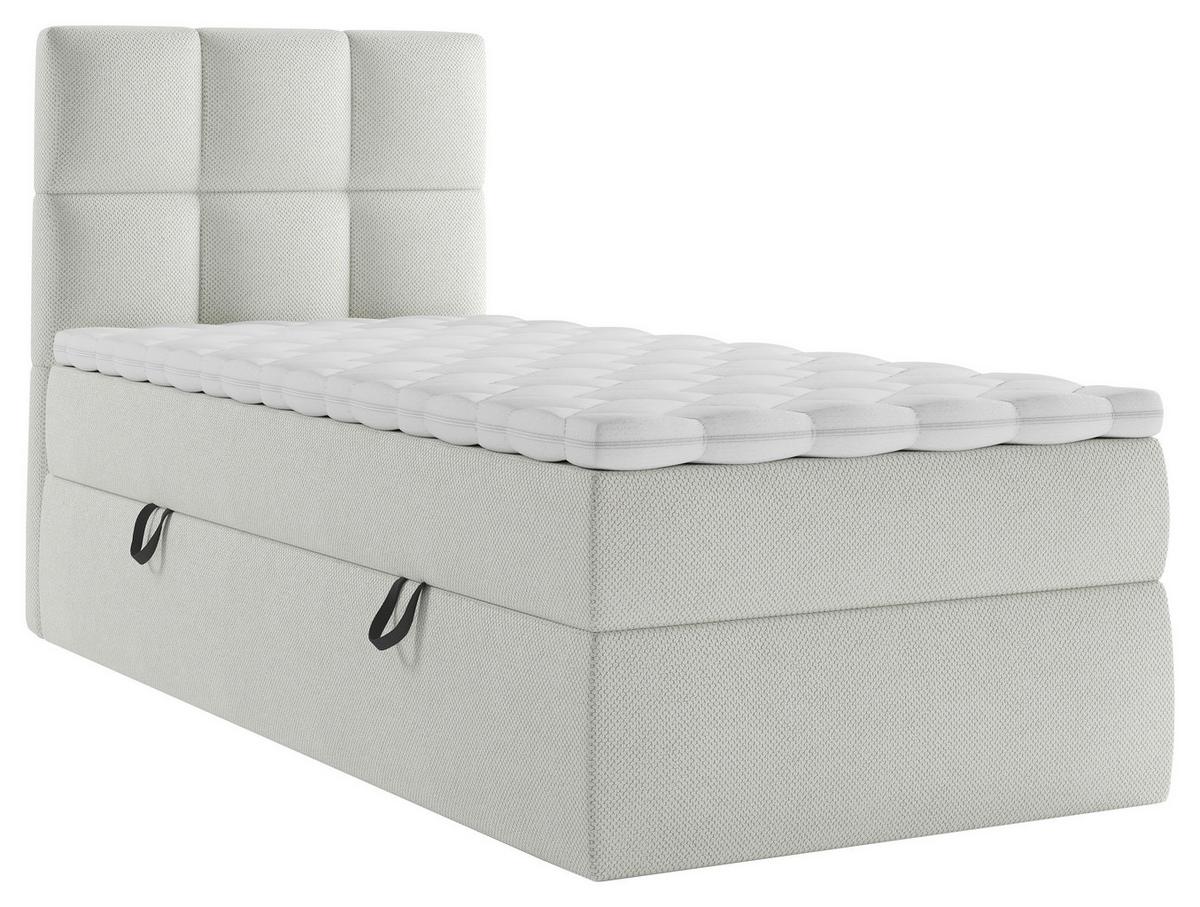 Boxbett Polly - Weiß, MODERN, Holz/Holzwerkstoff (90/200cm) - MID.YOU
