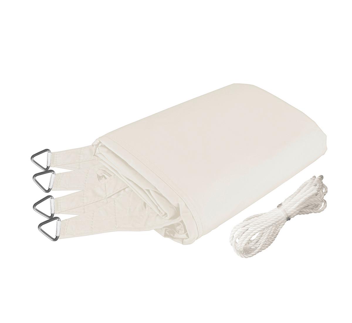 Sonnensegel Rechteck 3x4 m Cannes Re - Weiß, Basics, Kunststoff (300/400cm) - Windhager