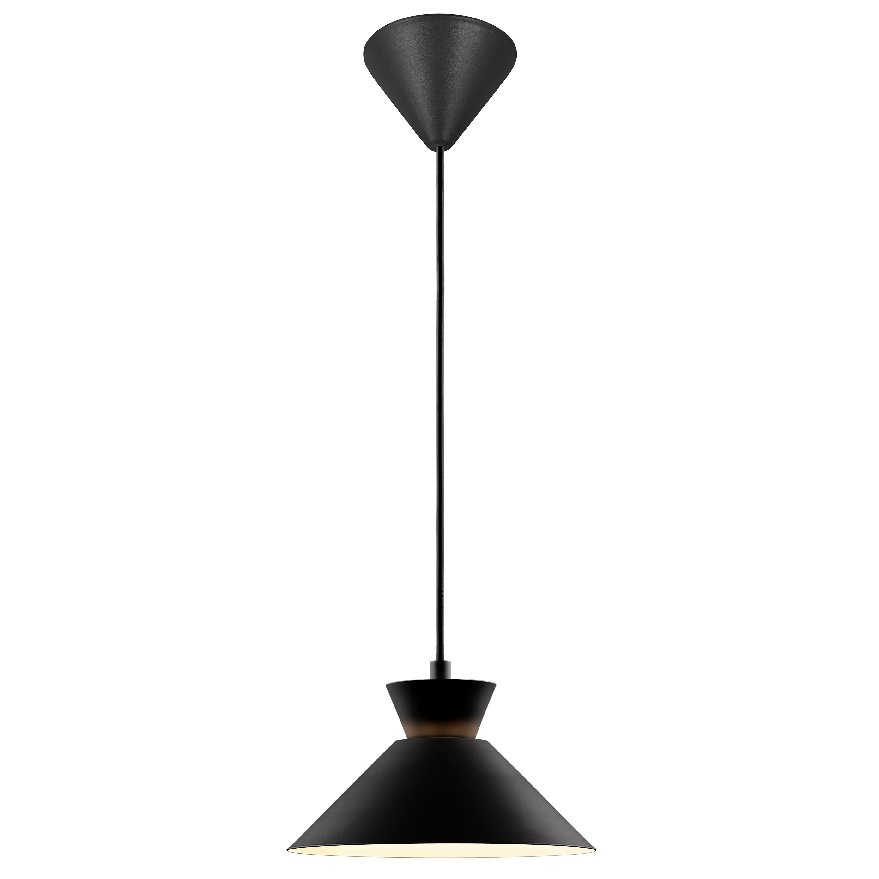 HÄNGELEUCHTE Dial Schwarz D: 25 cm - Schwarz, KONVENTIONELL, Metall (25/13.5cm) - Nordlux