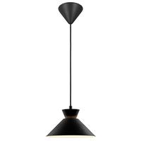 HÄNGELEUCHTE Dial Schwarz D: 25 cm - Schwarz, KONVENTIONELL, Metall (25/13.5cm) - Nordlux