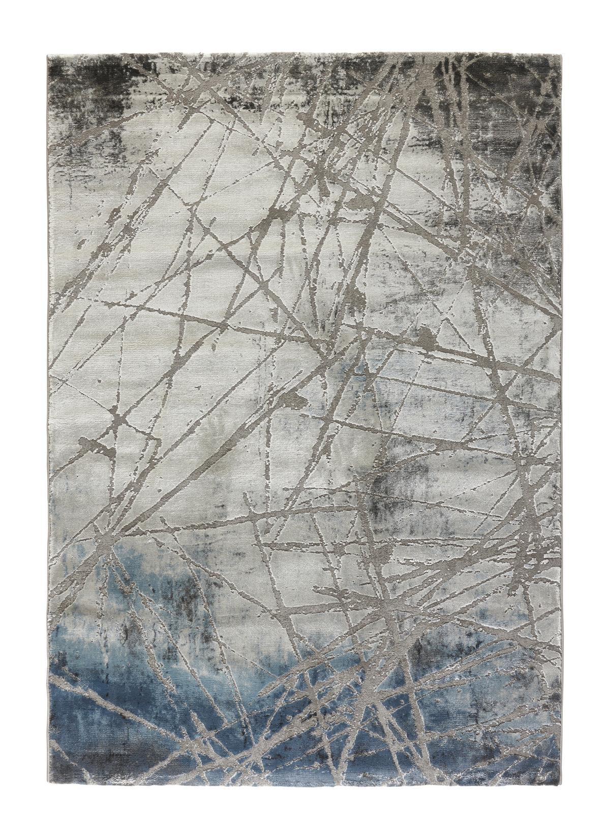 TKANÝ KOBEREC Manchester 3, 160/230cm, modrá - modrá, Modern, textil (160/230cm) - Mömax
