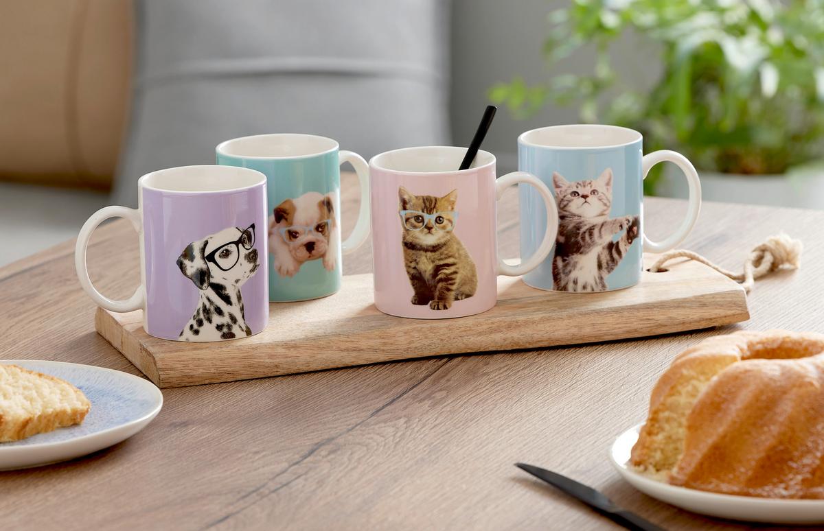 Kaffeetasse Susi - Multicolor, Basics, Keramik (320ml) - Luca Bessoni
