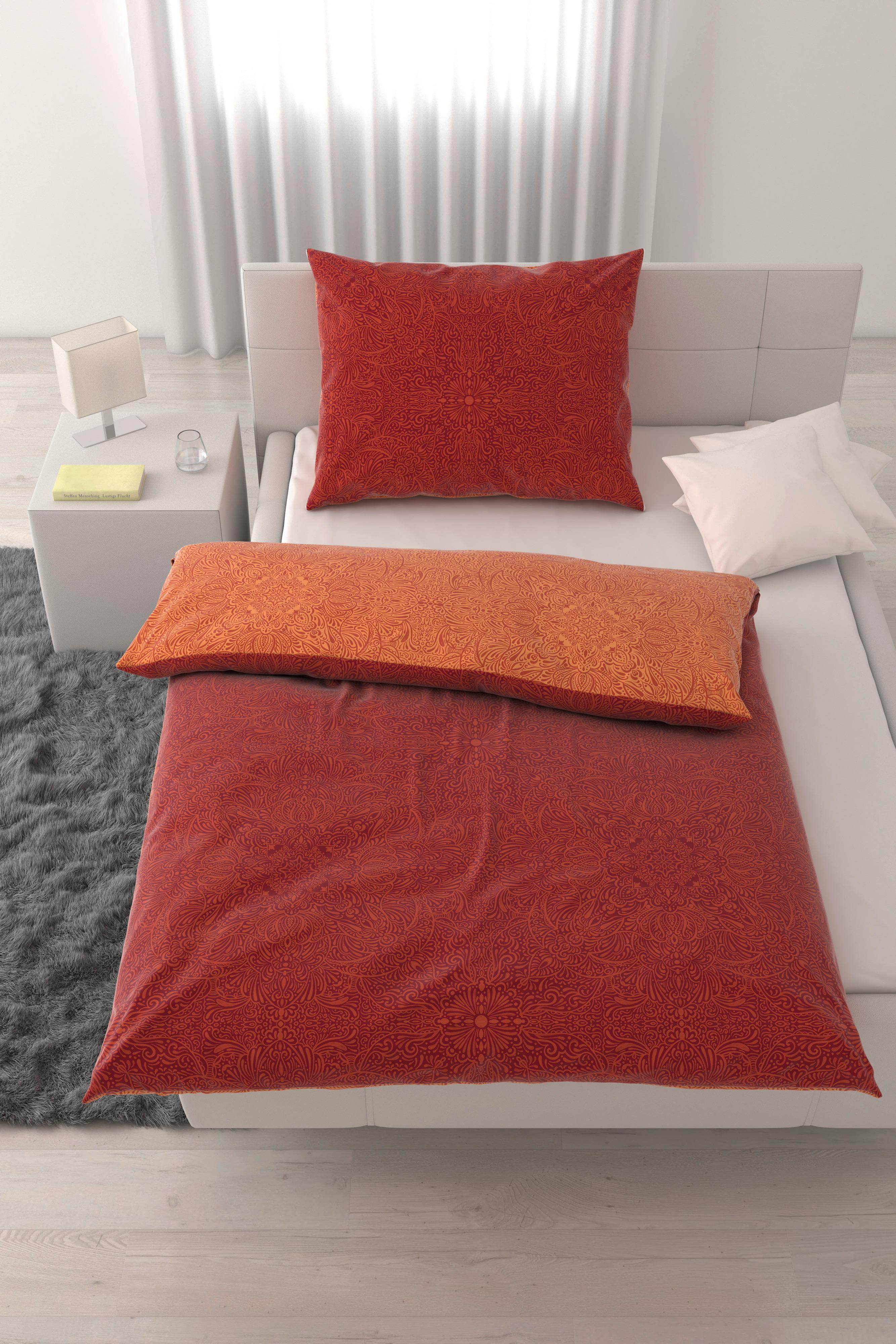 POSTEĽNÁ BIELIZEŇ BELLA WENDE - červená, Modern, textil (140/200cm) - Mömax