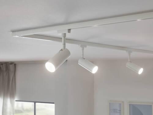 Schienensystem Urail Strahler 95507 in Weiß, Rund - Weiß, Basics, Kunststoff/Metall (4,2/19,6cm) - Paulmann