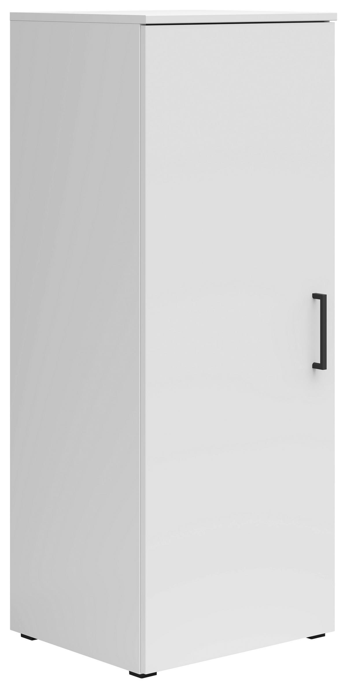 Komoda MULTISTAURAUM š: 45cm - bílá/černá, Moderní, kompozitní dřevo/plast (45/115/40cm)