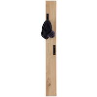 Garderobe Leony H: 110 cm Artisan Eiche Dekor, 4 Haken - Eiche Artisan, Trend, Holzwerkstoff (12/110/1,8cm)