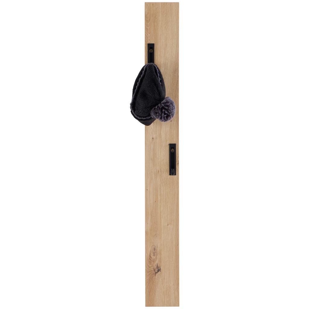 Garderobe Leony H: 110 cm Artisan Eiche Dekor, 4 Haken